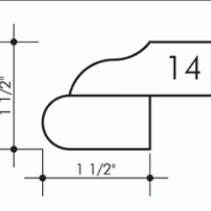 Single Ogee Bullnose