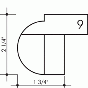 Triple Bullnose Edge